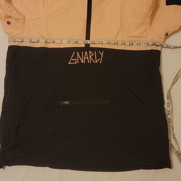 Gnarly windbreaker  kangaroo pounch. Xs - Picture 5 of 10